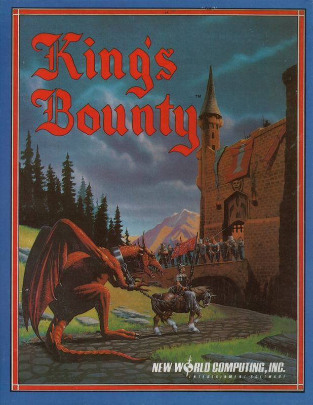 King's Bounty box art for Sega Genesis